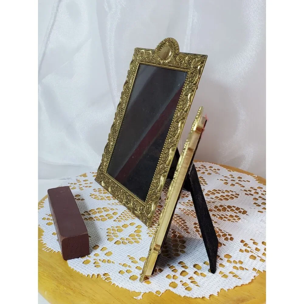 Vintage or Antique Style Ornate Gold Colored Picture Frames 2 in the set